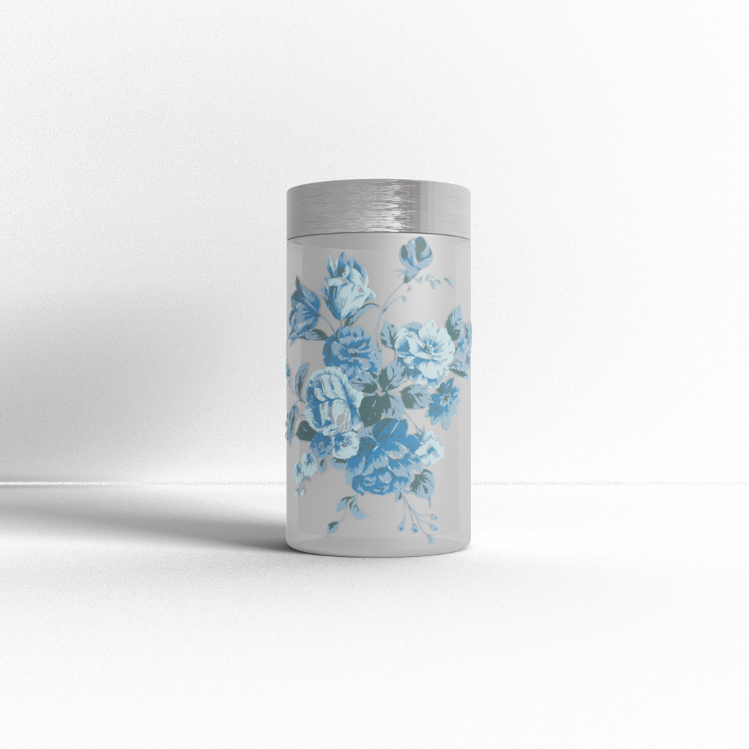 Flaschenkühler aus Kunstoff mit Beispieldruck